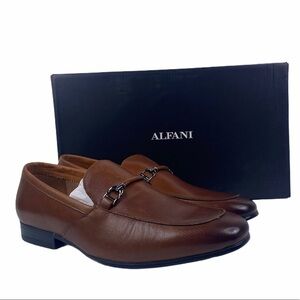 Alfani | Shoes | Alfani 9 Nib Mens Otis Bit Cognac Faux 